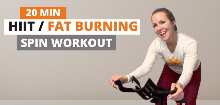 20 MIN HIIT Style / FAT BURNING SPIN Class Workout!