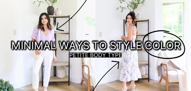 CLASSIC Ways To Add COLOR Into Your Style! Petite Outfit Ideas