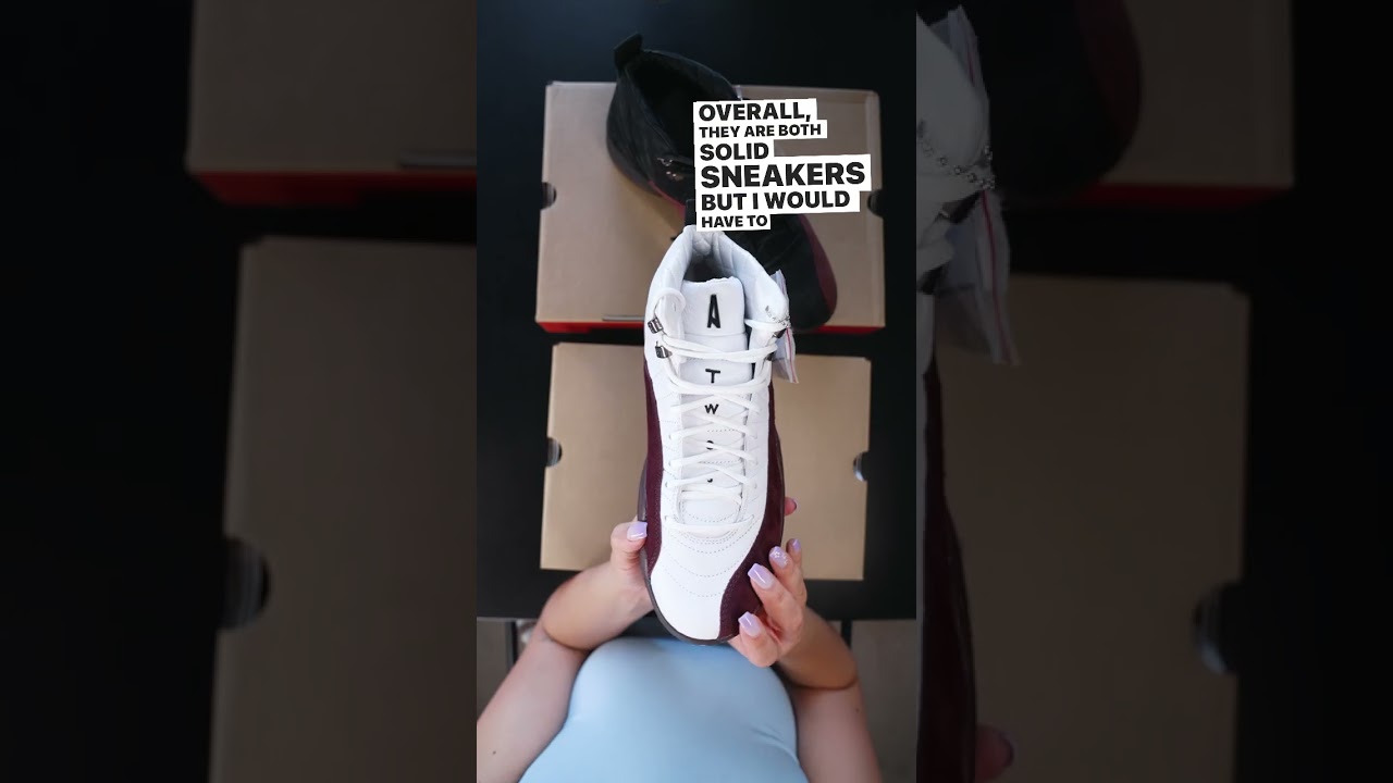 Unboxing the Newly Released A Ma Maniere Jordan 12