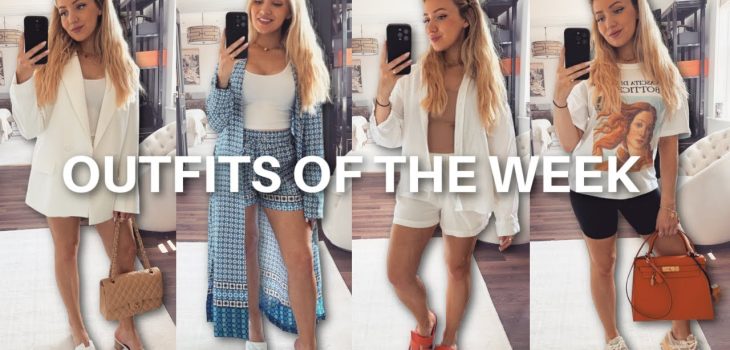 SUMMER OUTFITS OF THE WEEK / Early Pregnancy Outfit Ideas 2023