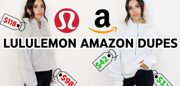 Lululemon VS Amazon – BEST Lululemon Dupes From AMAZON! Scuba Sweatshirt, Align Leggings, Joggers