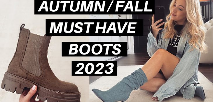 AUTUMN / FALL MUST HAVE BOOTS 2023 | Ankle Boots, Knee High Boots, Shoe Collection
