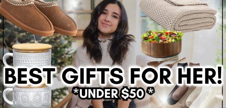 15 *BEST* Gifts For HER Under $50! Every Girl Will LOVE These! 2023 Christmas Gift Guide