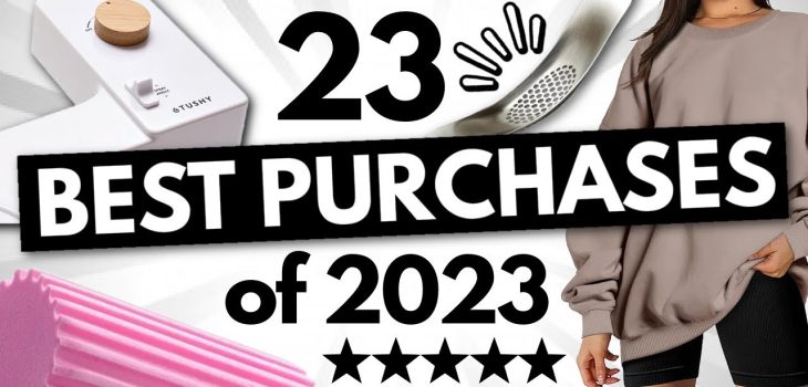 My 23 BEST Purchases of 2023! *you NEED these*