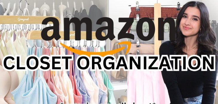 10 *realistic* Ways To Organize Your Closet! *Space Saving Solutions*