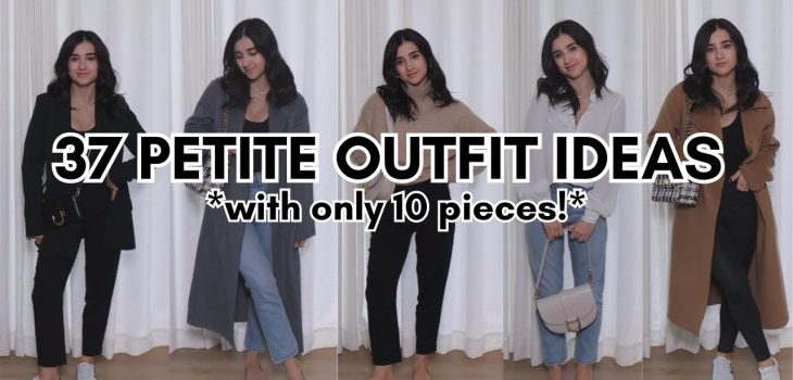 37 PETITE Outfit Ideas With 10 Wardrobe Pieces! 10 Pieces Outfit Challenge